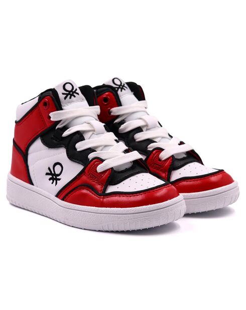 Sneakers Octave blanc/rouge