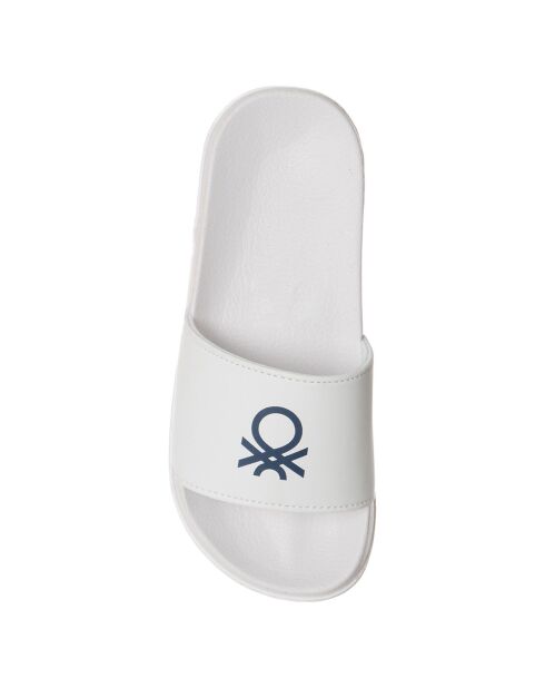 Mules Edouard blanches