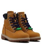 Boots en Cuir Dino marron