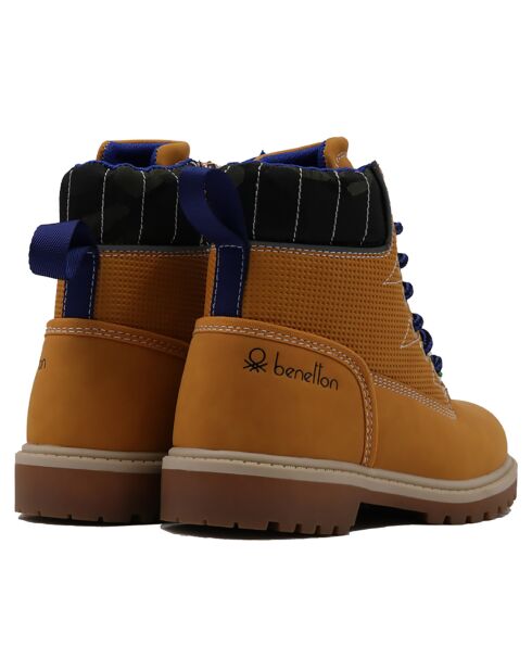 Boots en Cuir Dino marron