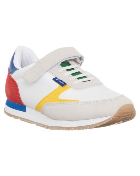 Simon weiß/gelb/rote Sneakers