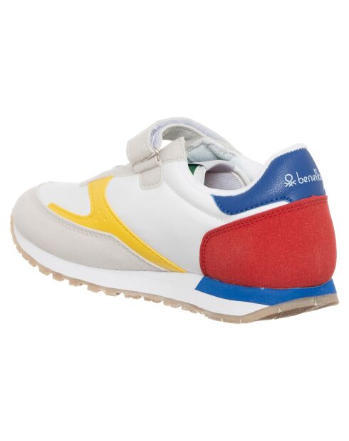 Simon weiß/gelb/rote Sneakers