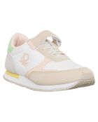 Simon weiß/beige Sneakers