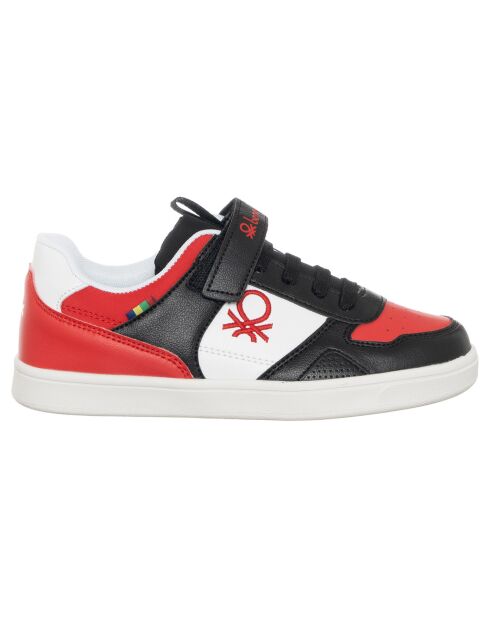 Loic schwarz/rote Sneakers