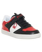 Loic schwarz/rote Sneakers