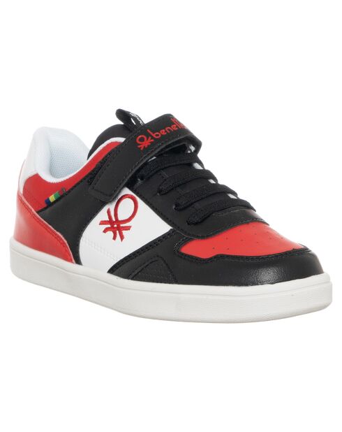 Loic schwarz/rote Sneakers