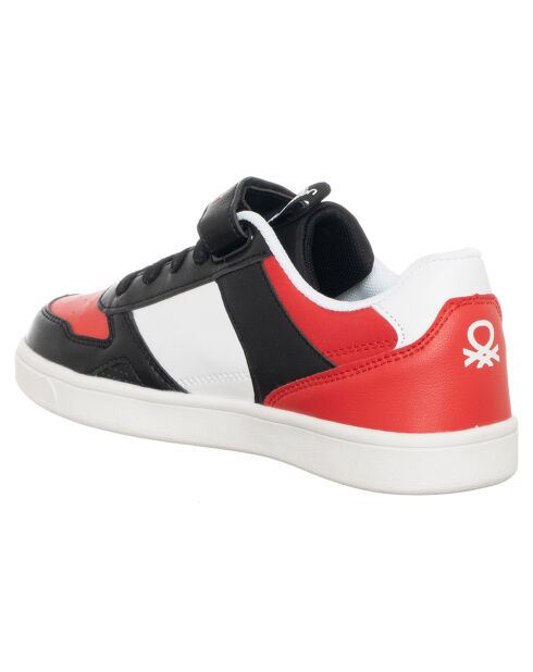 Loic schwarz/rote Sneakers