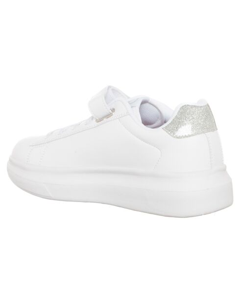 Wit/zilveren Aurel sneakers