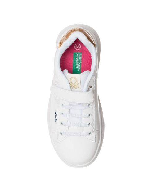 Sneakers Aurel blanc/doré