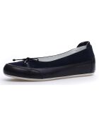 Ballerines Alma noir/bleu marine