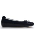 Ballerines Alma noir/bleu marine