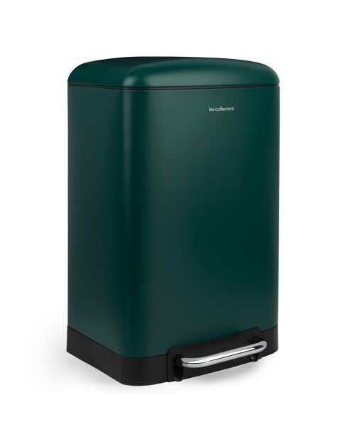 Poubelle à pédale verte - 20L