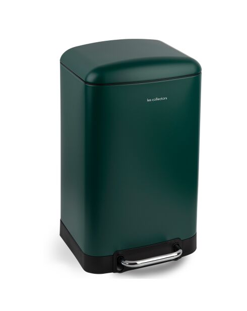 Poubelle à pédale verte - 20L