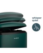 Poubelle à pédale verte - 20L