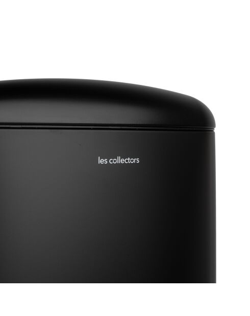 Poubelle à pédale noire - 20L