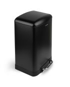 Poubelle à pédale noire - 20L