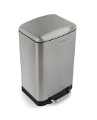 Poubelle à pédale grise - 20L