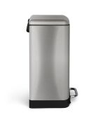 Poubelle à pédale grise - 20L