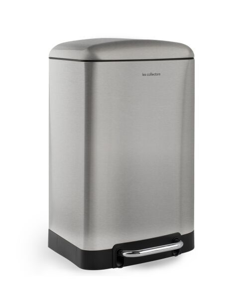 Poubelle à pédale grise - 20L