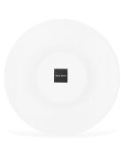 6 Assiettes dessert en Porcelaine Bistrot chef blanches -  D.22 cm