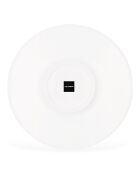 6 Tasses à café + soucoupes en Porcelaine Ligne blanches - 70ml
