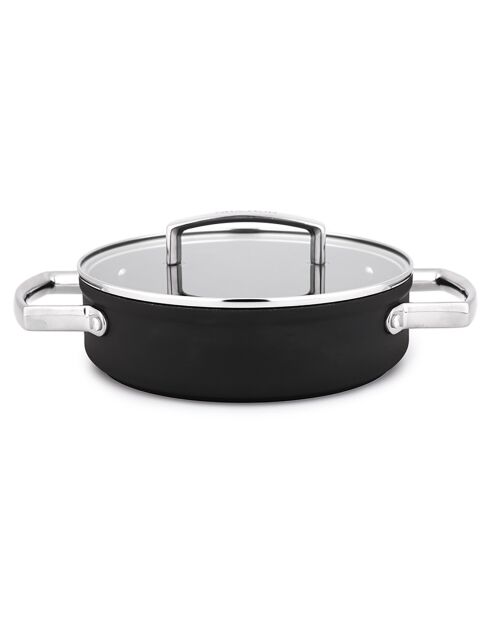 Sautoir Signature induction noir - 4L