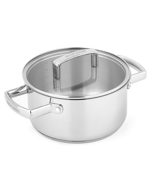 Faitout Signature induction argenté - 5L