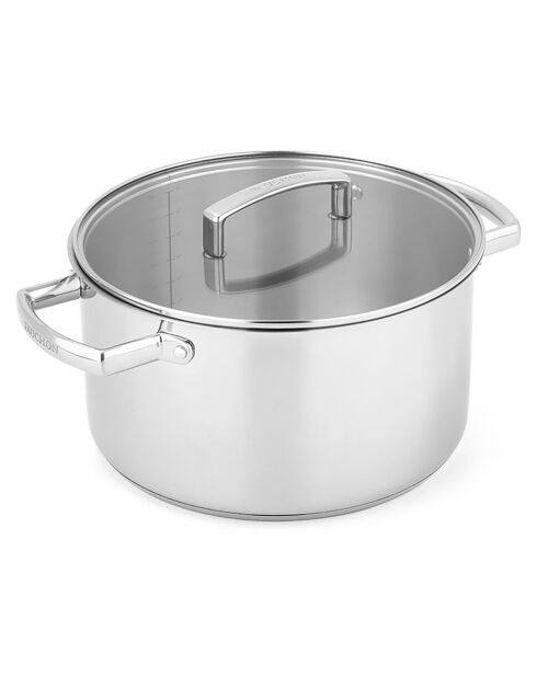 Faitout Signature induction argenté - 9L