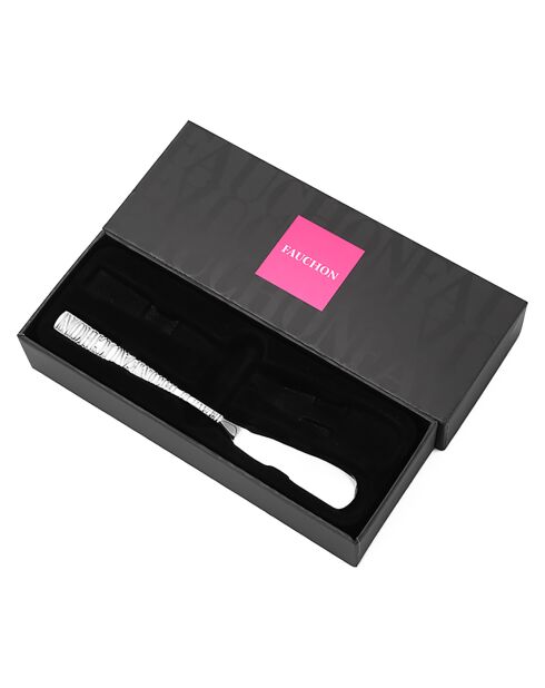 2 couteaux à beurre Signature  argentés