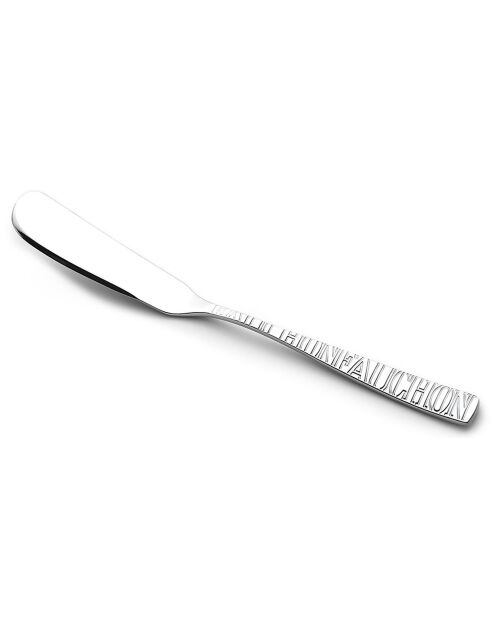 2 couteaux à beurre Signature  argentés