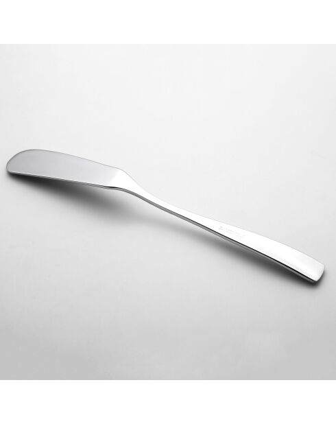12 Couteaux à beurre Signature argentés -  16.4 cm