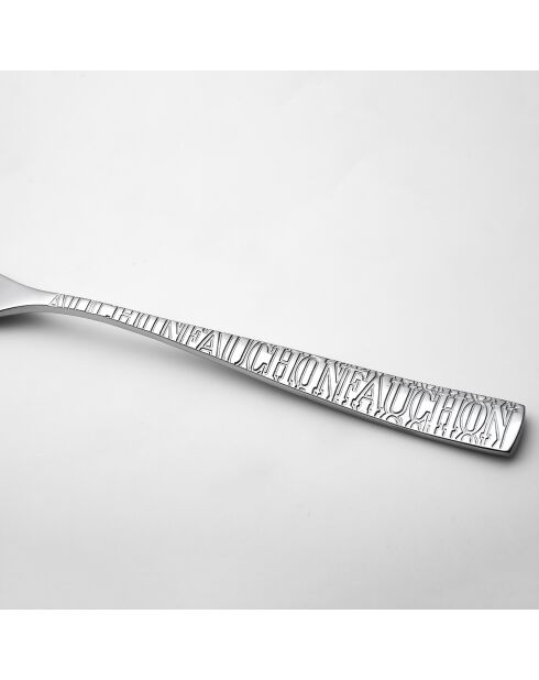 12 Signature Dessertgabeln aus Silber — 18,6 cm