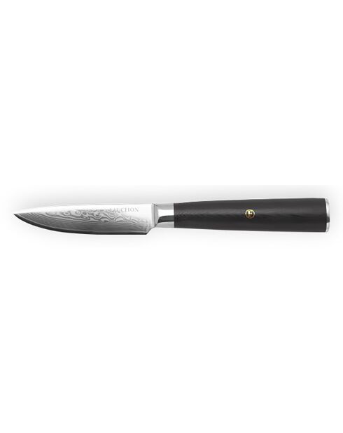 Couteau légumes Damas noir -  20.5 cm