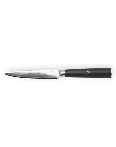 Couteau utilitaire Damas noir -  23 cm