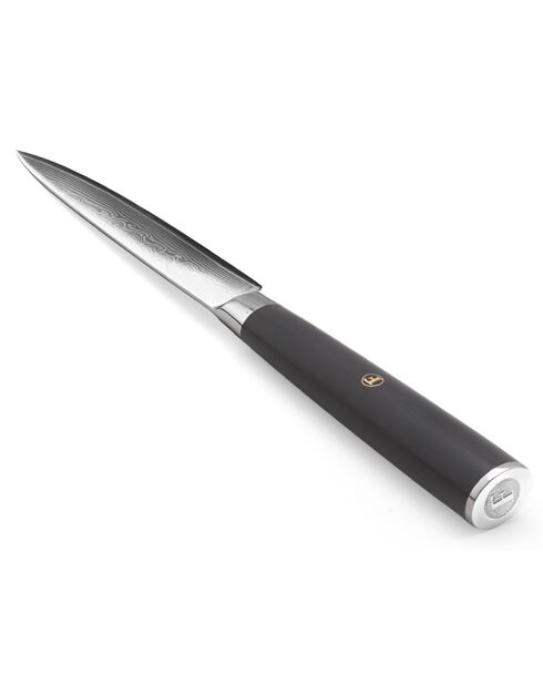 Couteau utilitaire Damas noir -  23 cm