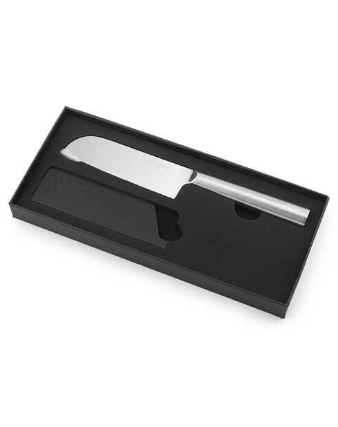Couteau santoku Miroir gris -  25.5 cm