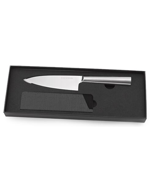 Couteau chef Miroir gris -  27 cm