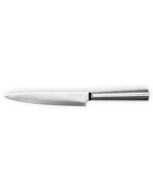Couteau trancher Miroir gris -  32.5 cm