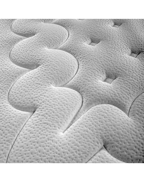 Materasso in memory foam Atlantis bianco/nero - 140x190 cm