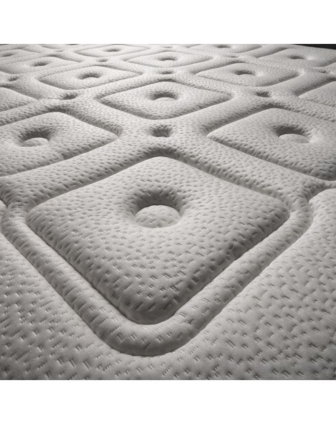 Materasso in memory foam Regency bianco/grigio - 140x200 cm