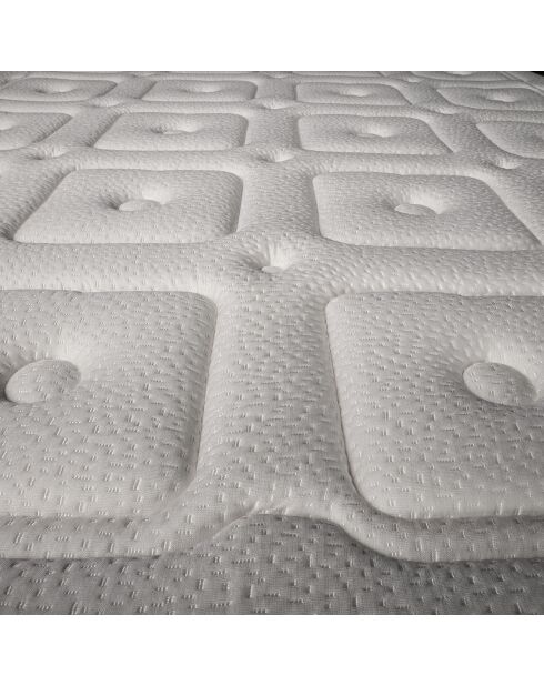 Materasso in memory foam Regency bianco/grigio - 140x200 cm