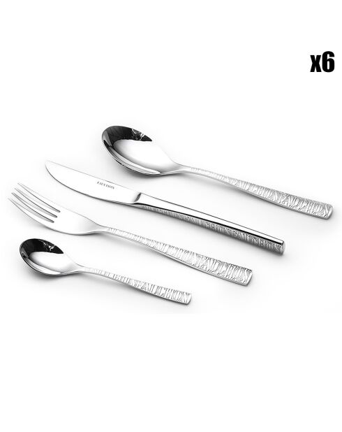 Besteckset Signature Silver - 24-teilig