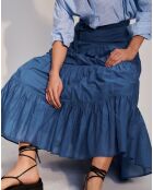 Jupe Joanna bleue