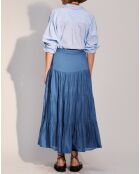 Jupe Joanna bleue
