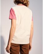 T-Shirt Droit Arty rose