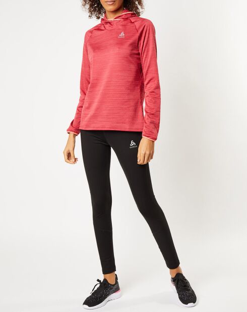 Sweat à capuche Run Easy Warm rouge