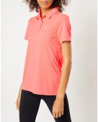 Polo technique Cardada séchage rapide rose fluo