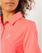 Polo technique Cardada séchage rapide rose fluo