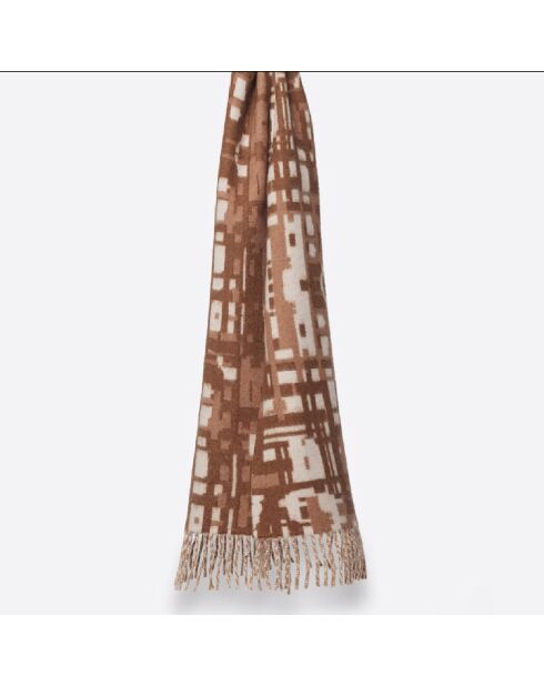 Écharpe 100% Cachemire Arsene camel - 33x190cm