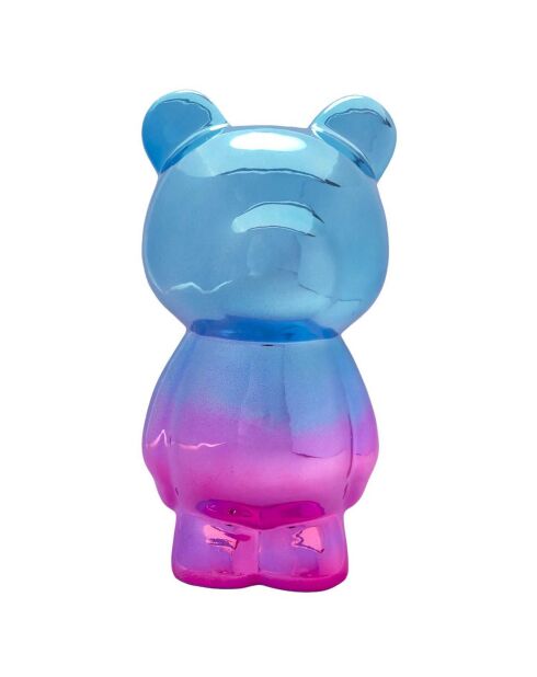 Crazy Electroplate multicolore/doré - 11.2x11.2x21.5 cm